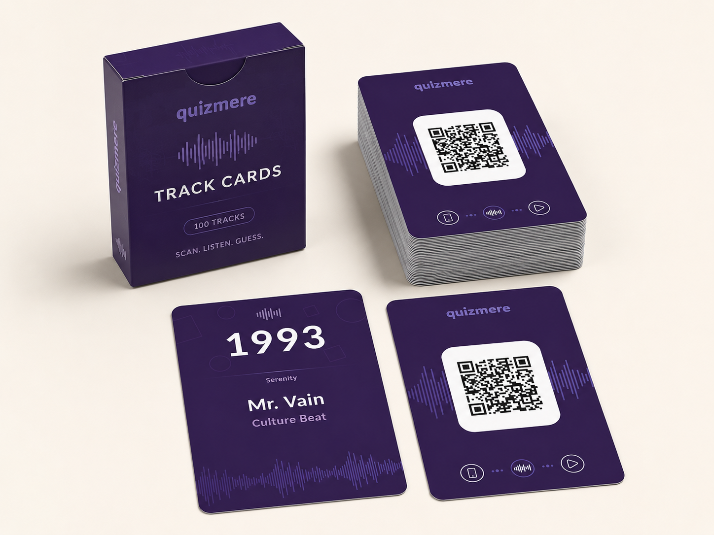 Quizmere Track Cards booster pack